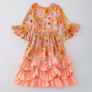 Laurel Blooms Girls Ruffle Maxi Dress - Image 4