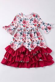 Ruby Poppy Girls Maxi Dress: 18/24mo - Image 3