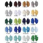 3" Boutique Pinwheel Hairbow - Image 3