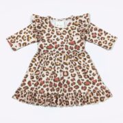 Autumn Leopard Girls Dress Tunic - Image 6